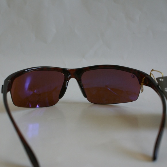 NWT Sportsman semi-rimless wrap around blade Coppermax lens tech sunglasses - Picture 3 of 7